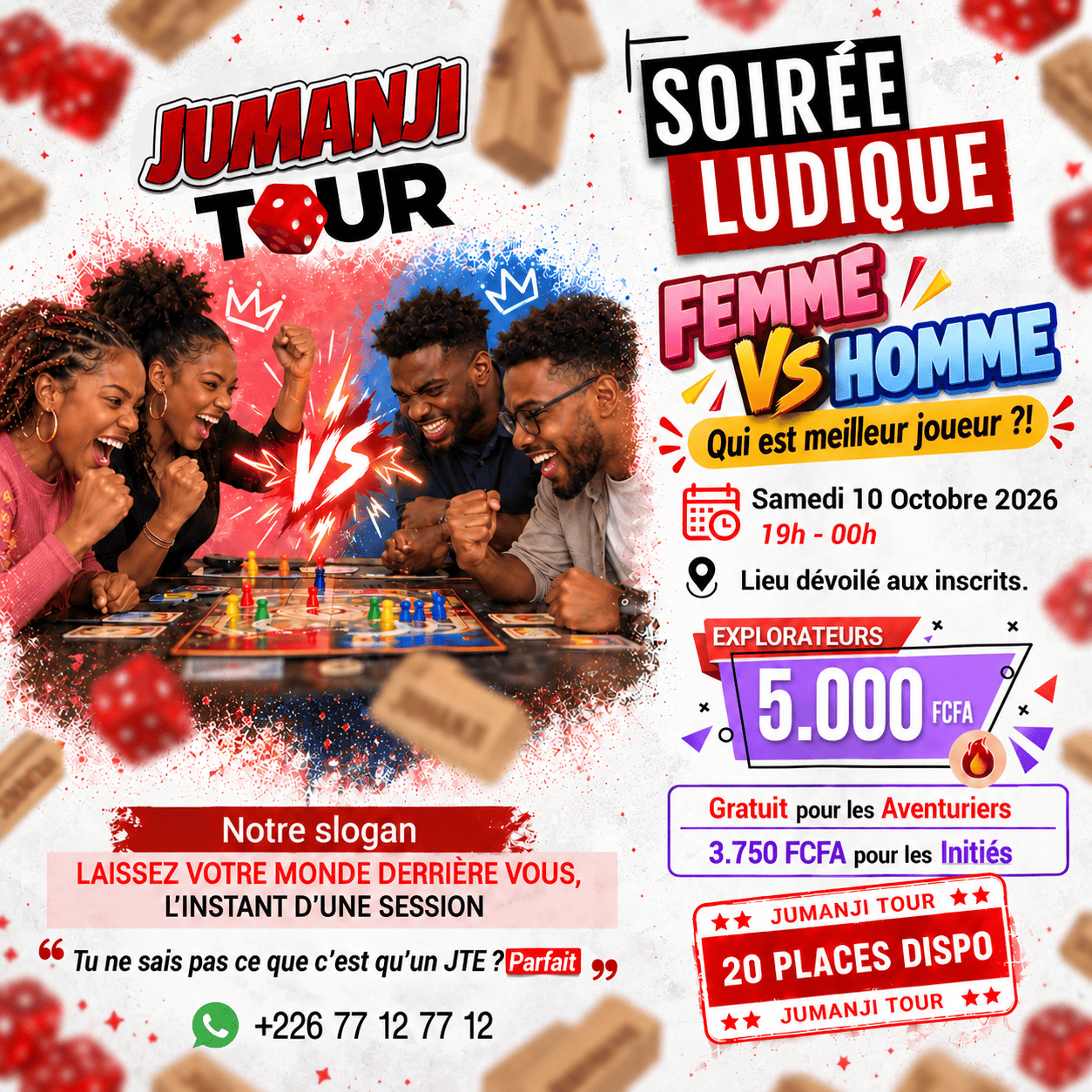 Homme Vs Femme : Qui est meilleur joueur ?!